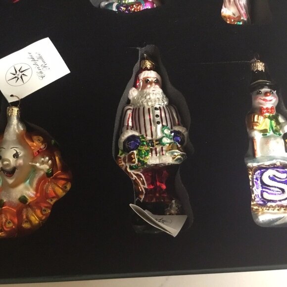 Christopher Radko 2000 Celebrate The Seasons Glass Ornaments6 Christmas Decor - Picture 4 of 5